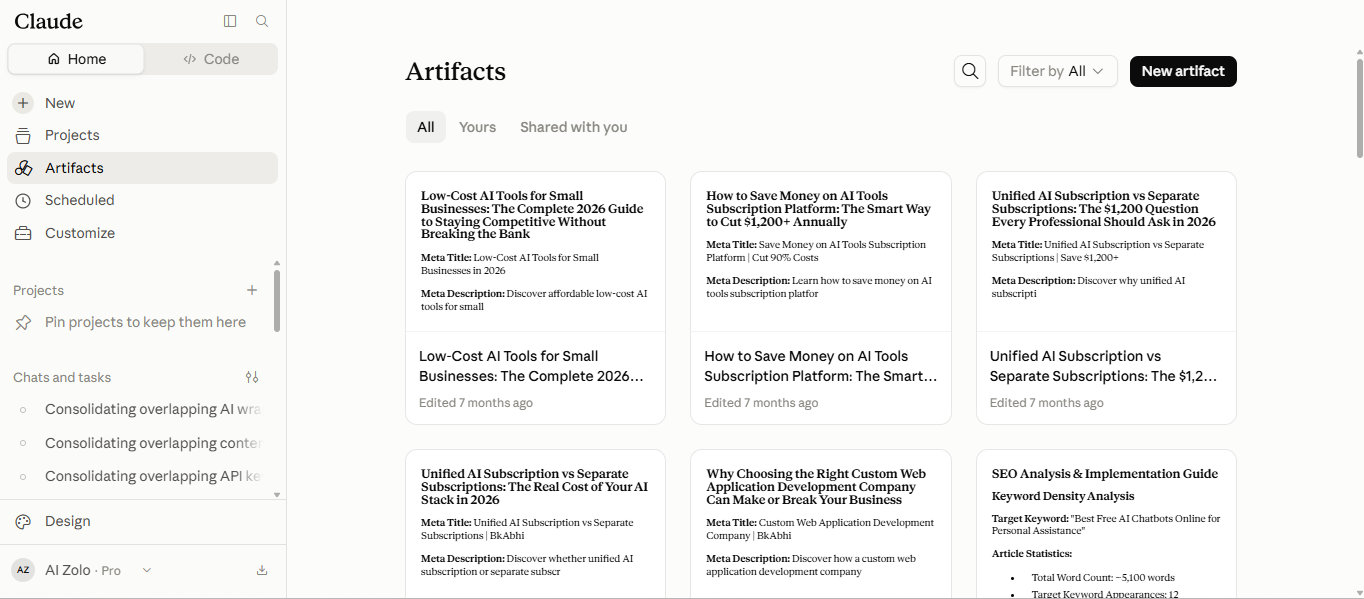 Claude —2.0 screenshot 2