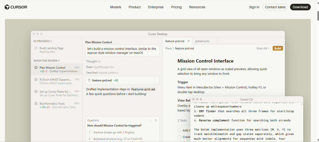 Cursor screenshot 4