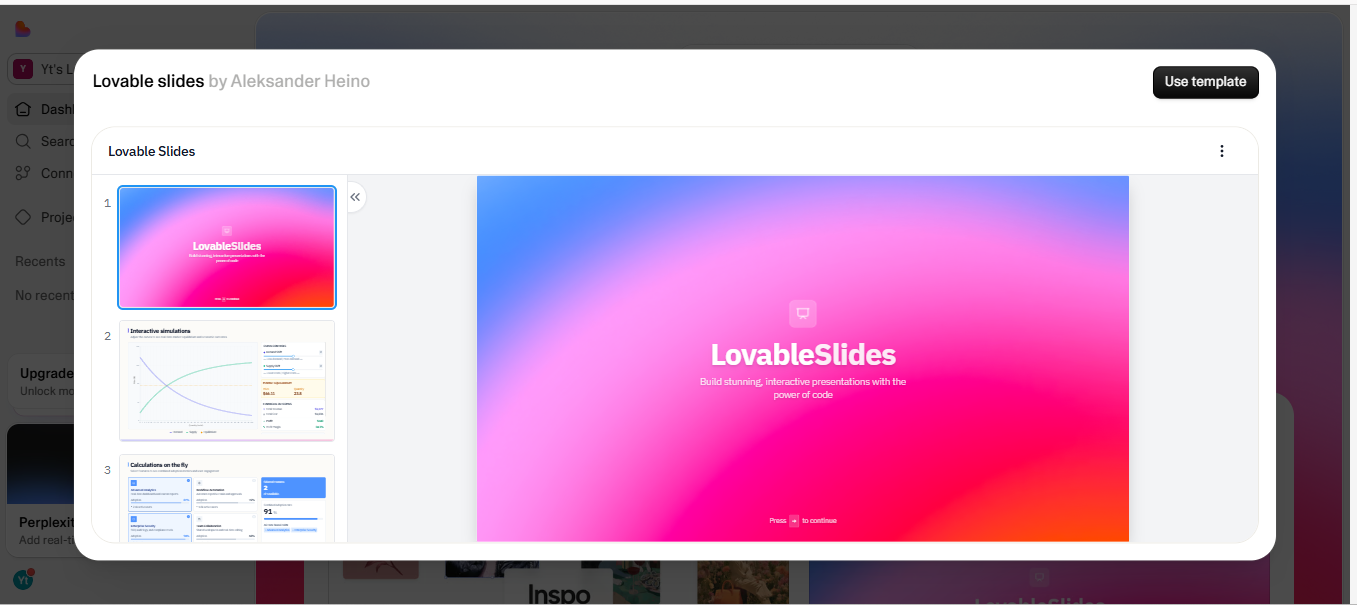Lovable screenshot 5