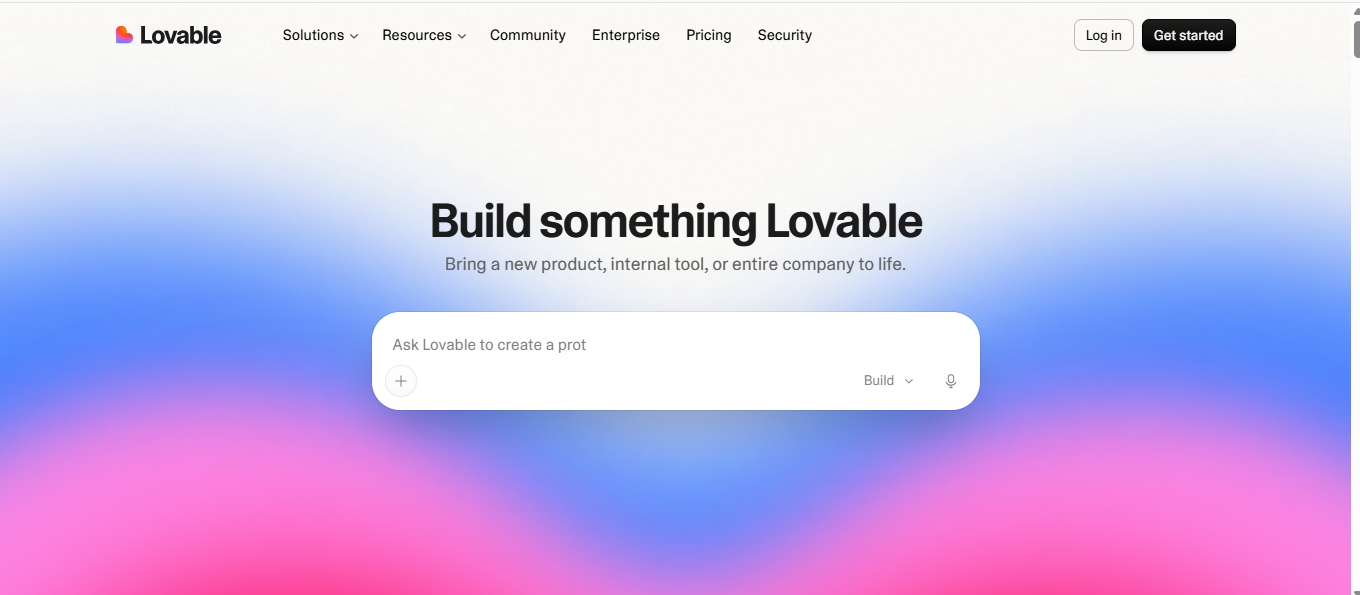 Lovable screenshot 1