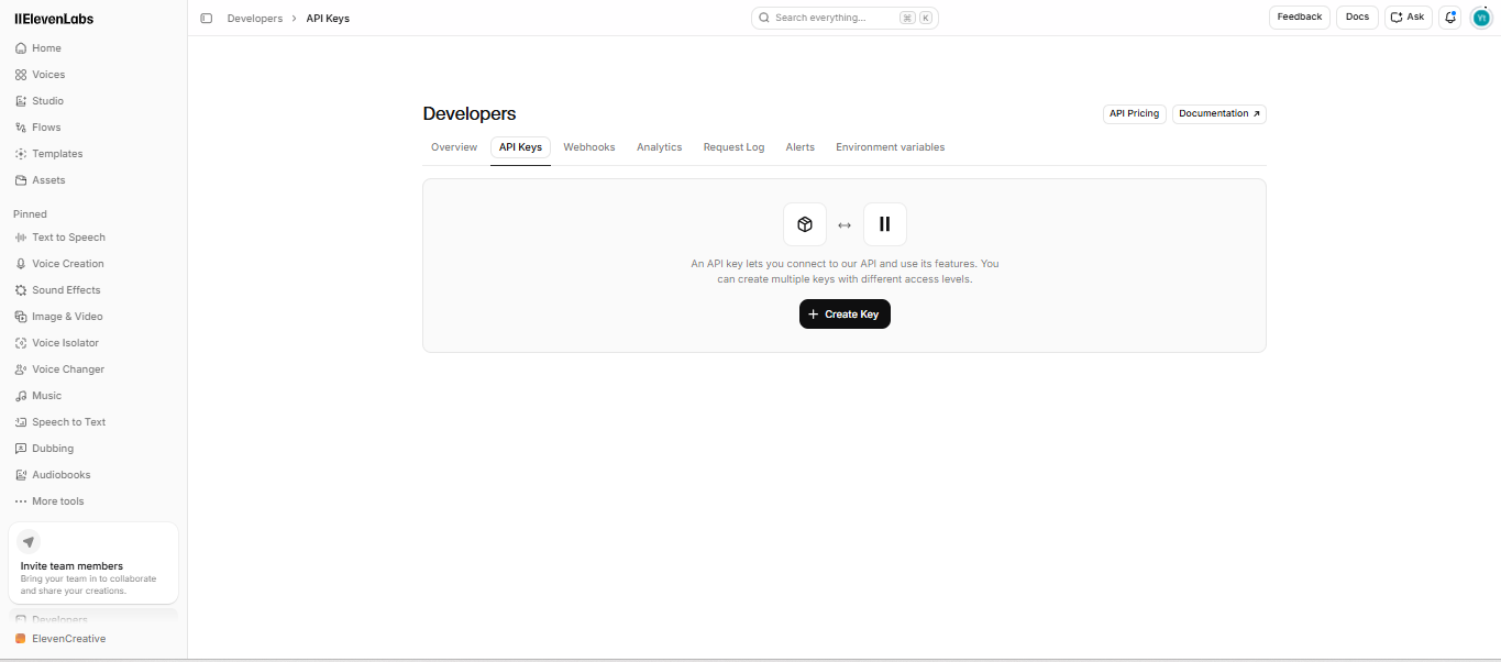 ElevenLabs screenshot 2