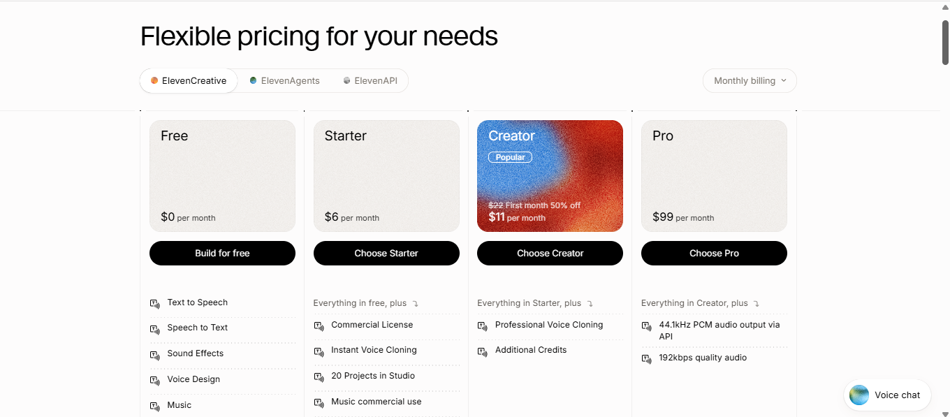 ElevenLabs screenshot 3