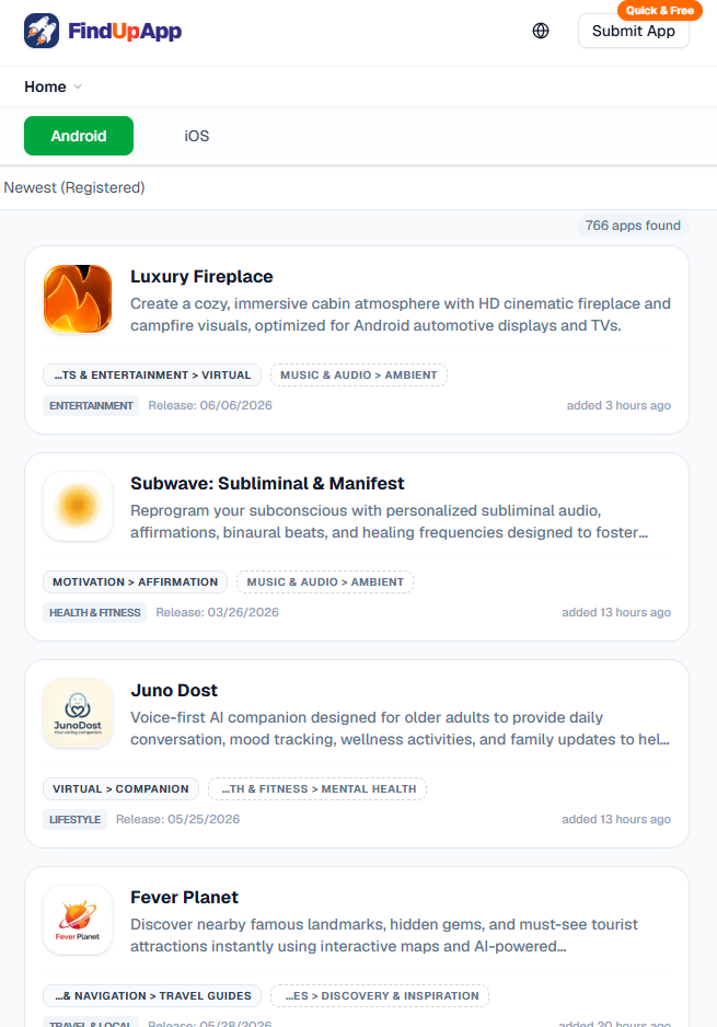 FindUpApp screenshot 4