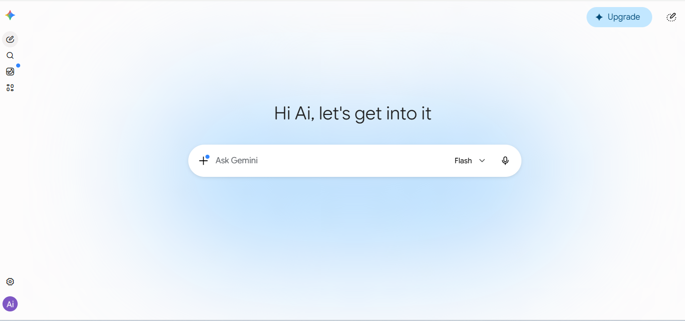 Google Gemini screenshot 1