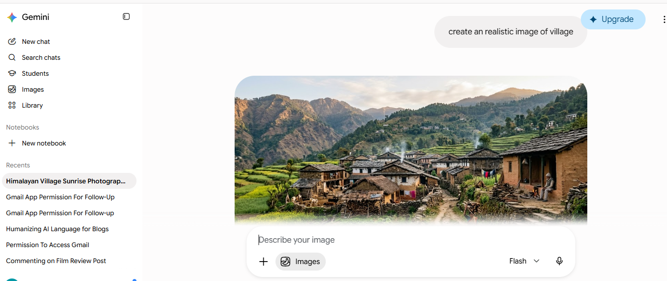 Google Gemini screenshot 3