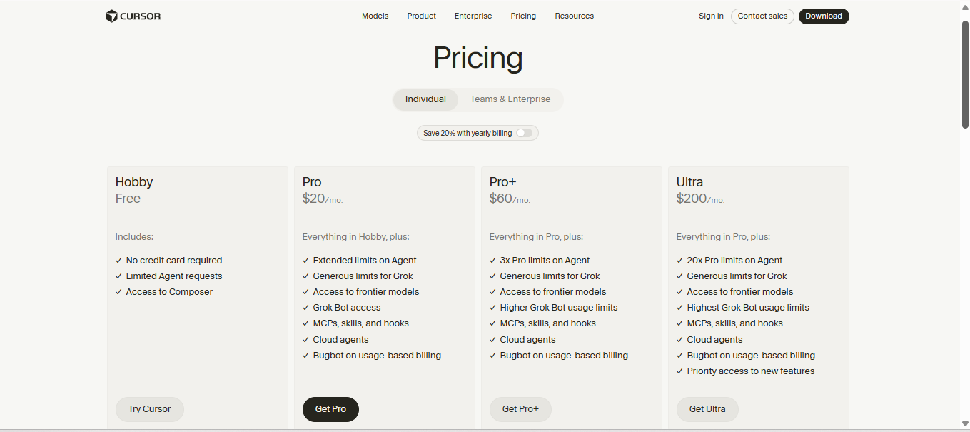 Cursor screenshot 3