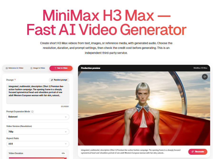 H3 Max screenshot 1
