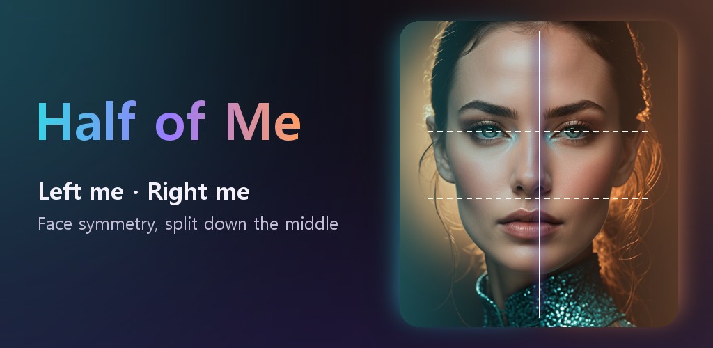 Half of Me - Face Symmetry screenshot 1