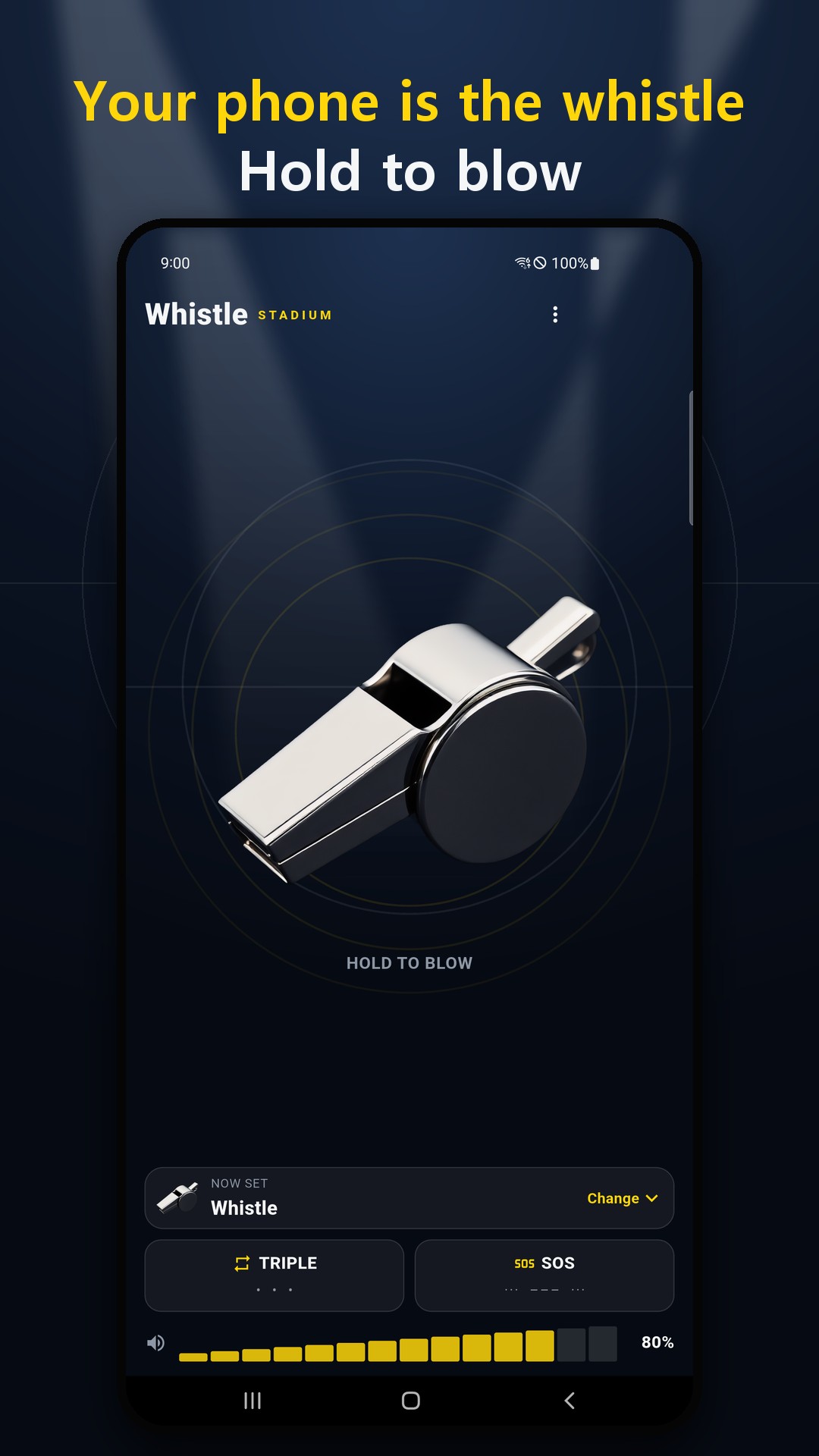 Whistle - Loud Whistle Sound screenshot 2