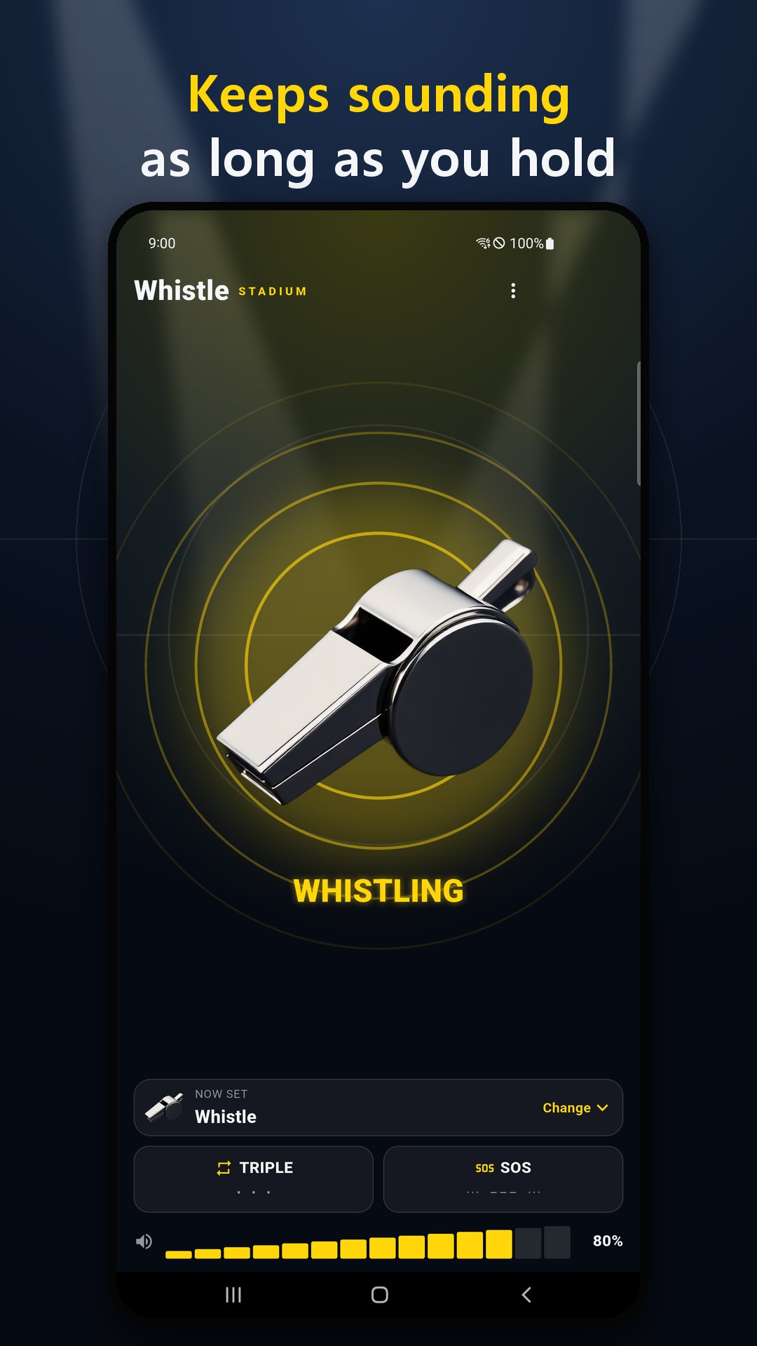 Whistle - Loud Whistle Sound screenshot 3