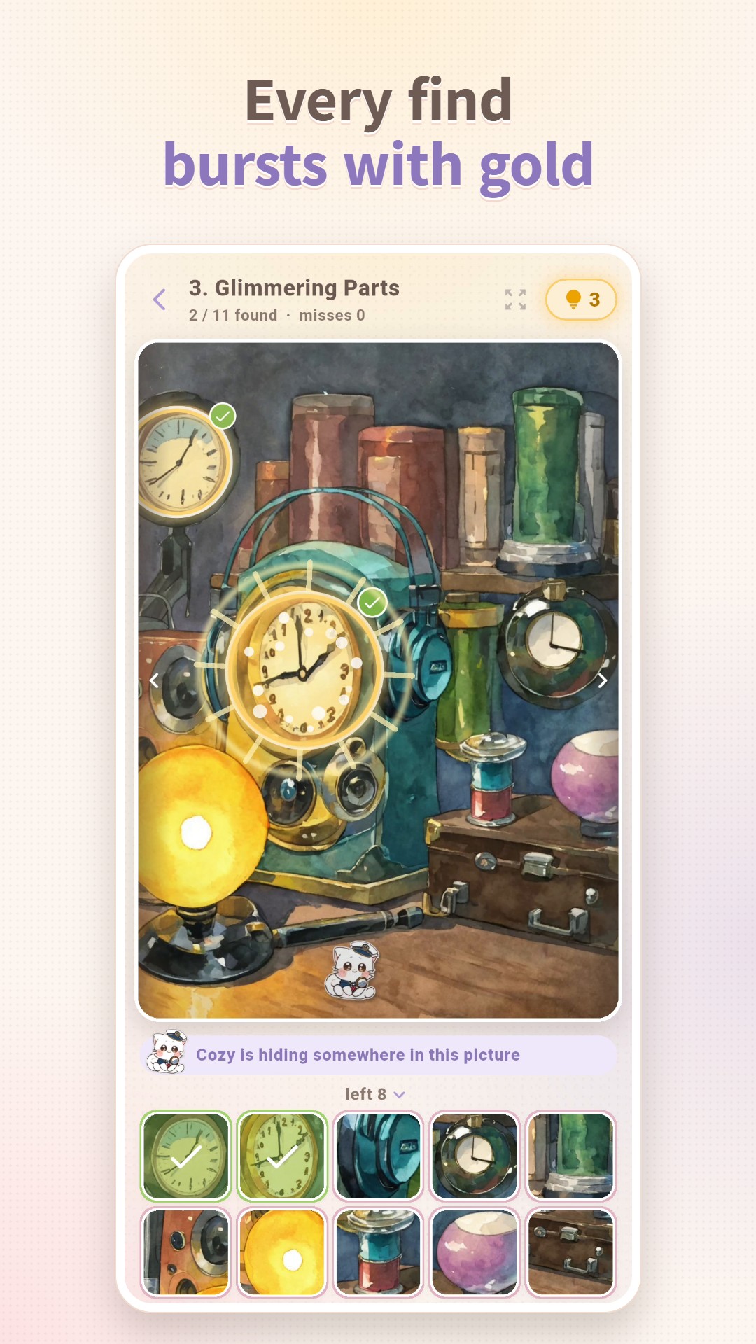 Cozy Seek - Hidden Objects screenshot 2