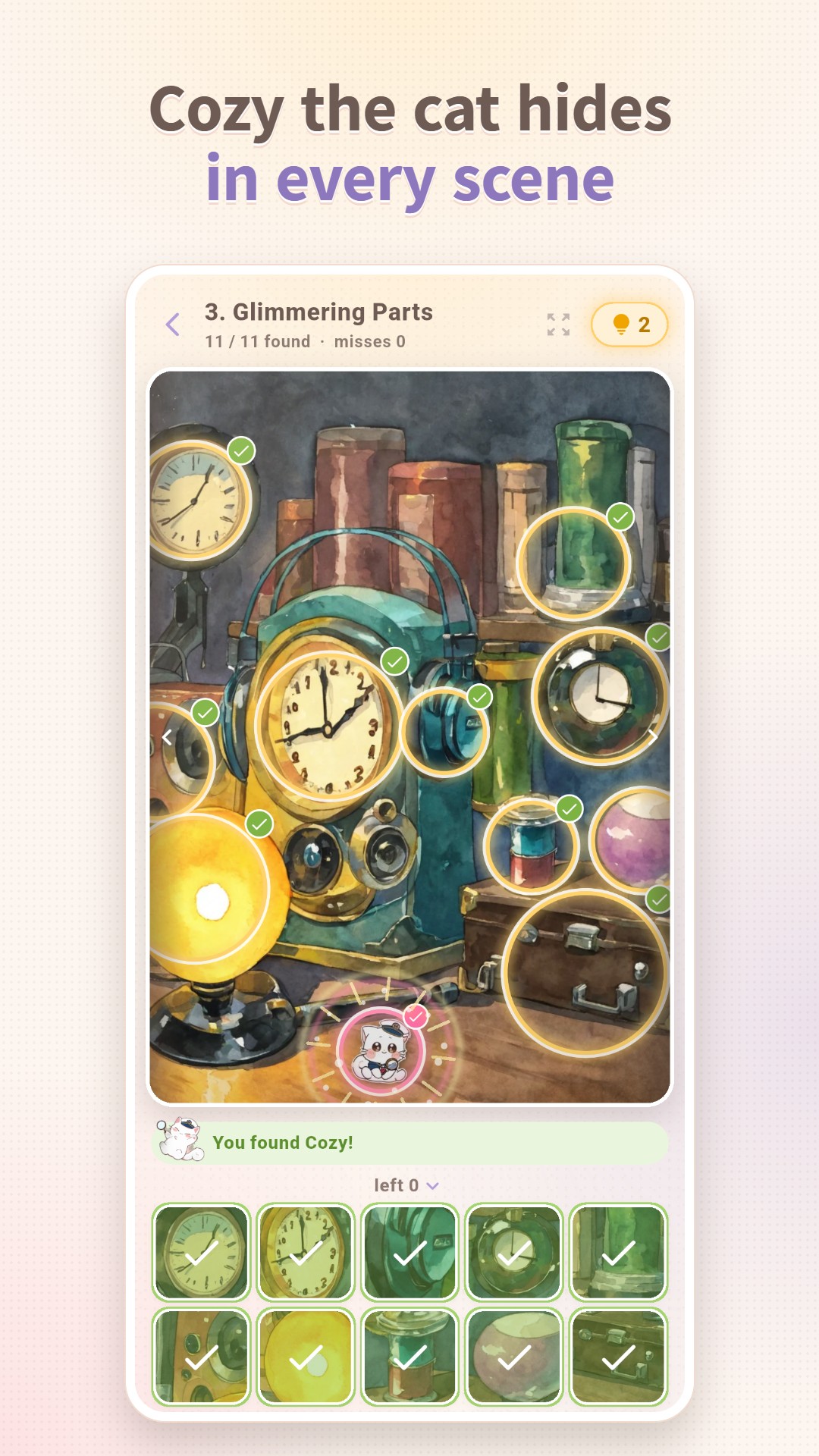 Cozy Seek - Hidden Objects screenshot 5