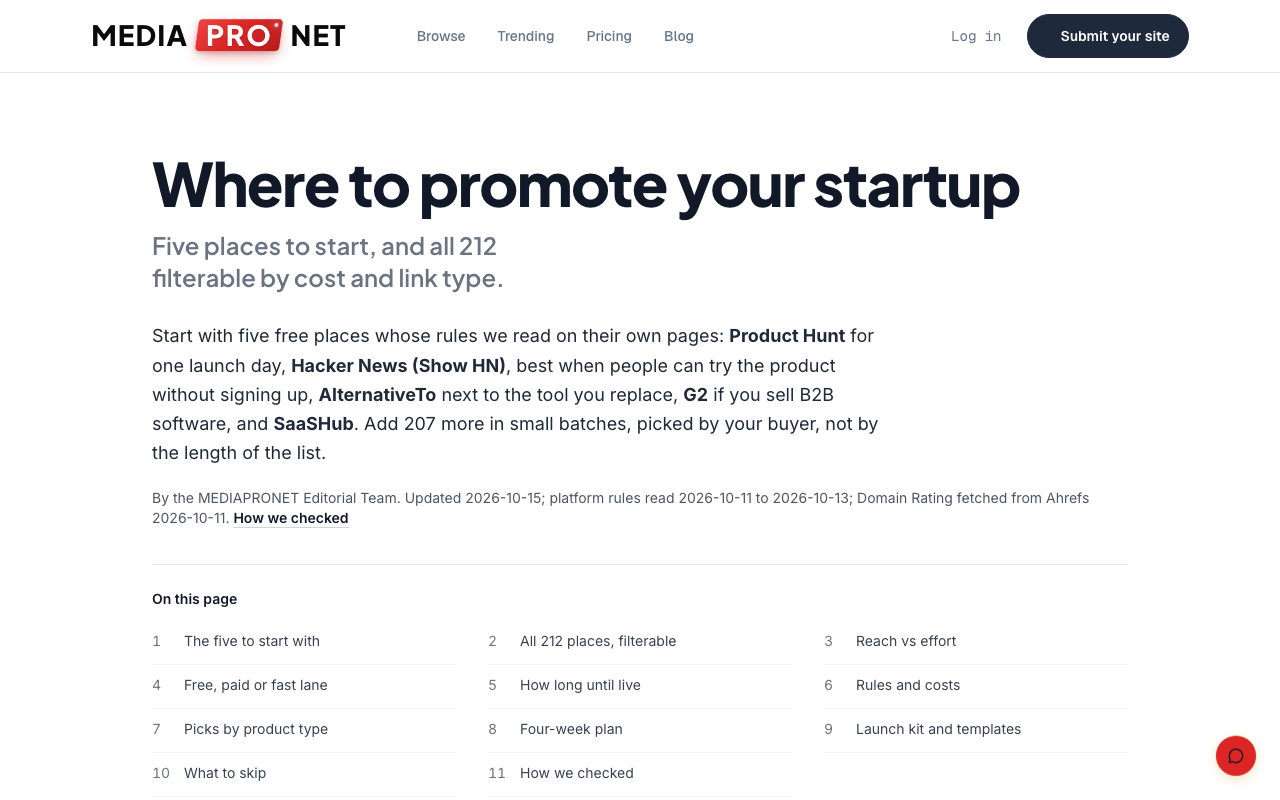 MEDIAPRONET screenshot 4