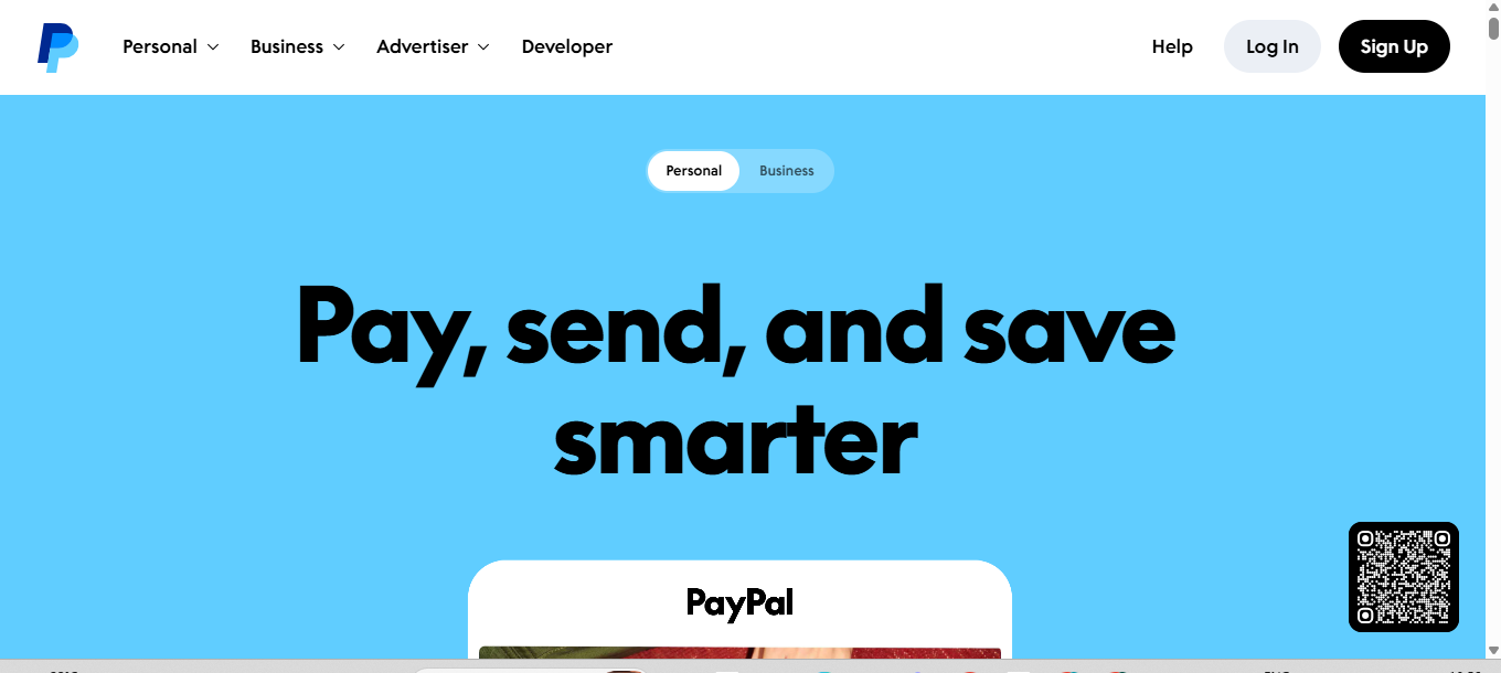 PayPal screenshot 1
